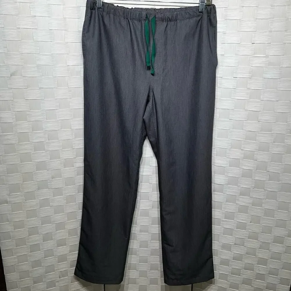 FIGS Technical Collection Men's Pisco Basic Scrub Pants Size Large Graphite